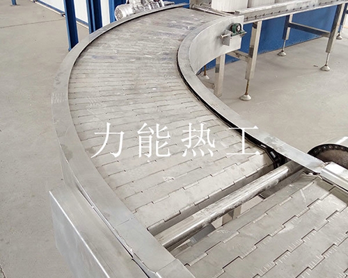 陕西不锈钢链板转弯输送机